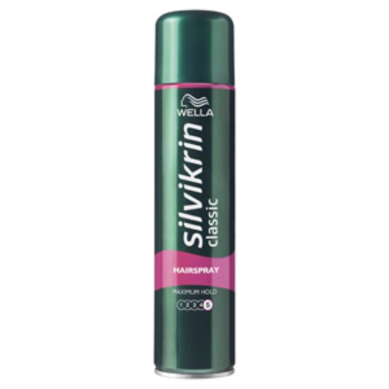 Picture of Silvikrin Hairspray Max Hold 250ml x6